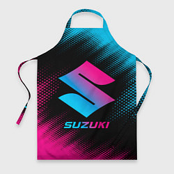 Фартук Suzuki - neon gradient