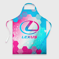 Фартук Lexus neon gradient style