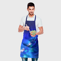 Фартук кулинарный Космос млечный путь, цвет: 3D-принт — фото 2