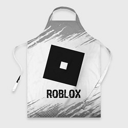 Фартук кулинарный Roblox glitch на светлом фоне, цвет: 3D-принт