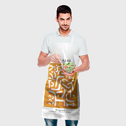 Фартук кулинарный Движение роста - Пауль Клее, цвет: 3D-принт — фото 2