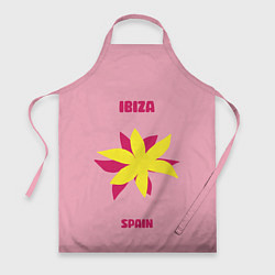 Фартук кулинарный Ибица - Испания, цвет: 3D-принт