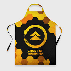 Фартук Ghost of Tsushima - gold gradient