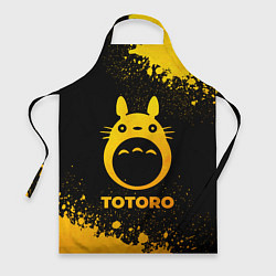 Фартук кулинарный Totoro - gold gradient, цвет: 3D-принт
