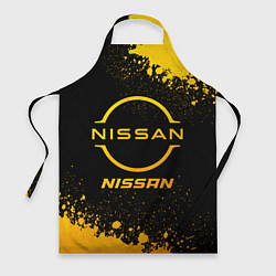 Фартук Nissan - gold gradient