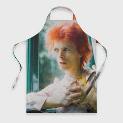 Фартук кулинарный David Bowie in Haddon Hall, цвет: 3D-принт