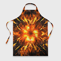 Фартук кулинарный Fire abstract, цвет: 3D-принт