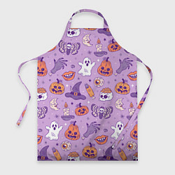 Фартук кулинарный Halloween pattern арт, цвет: 3D-принт