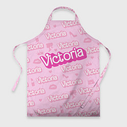 Фартук кулинарный Виктория - паттерн Барби розовый, цвет: 3D-принт