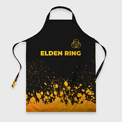 Фартук Elden Ring - gold gradient: символ сверху