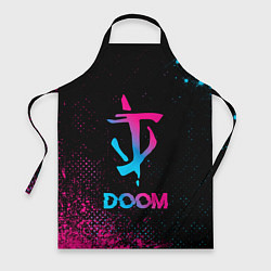 Фартук Doom - neon gradient