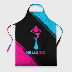 Фартук кулинарный Hellsing - neon gradient, цвет: 3D-принт