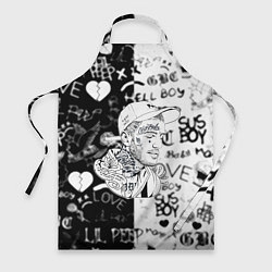 Фартук кулинарный Lil peep logo rap, цвет: 3D-принт