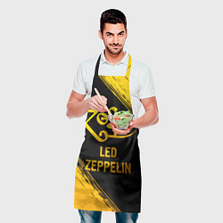 Фартук кулинарный Led Zeppelin - gold gradient, цвет: 3D-принт — фото 2