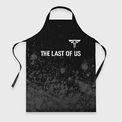 Фартук The Last Of Us glitch на темном фоне посередине
