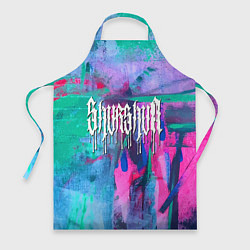 Фартук кулинарный Shurshun - tie-dye, цвет: 3D-принт