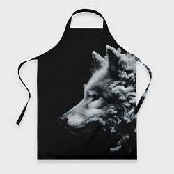 Фартук кулинарный Дымный волк, цвет: 3D-принт