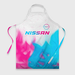 Фартук Nissan neon gradient style посередине