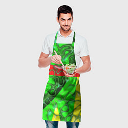 Фартук кулинарный Кожаный рельеф, цвет: 3D-принт — фото 2