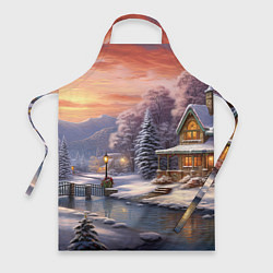 Фартук Зима в городе
