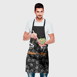 Фартук кулинарный Король и шут - паттерн, цвет: 3D-принт — фото 2