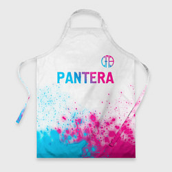 Фартук кулинарный Pantera neon gradient style посередине, цвет: 3D-принт