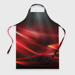 Фартук Red black abstract