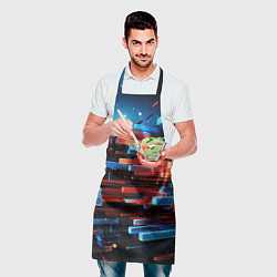 Фартук кулинарный Прямоугольная абстракция, цвет: 3D-принт — фото 2