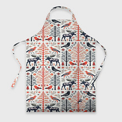 Фартук Лесной орнамент