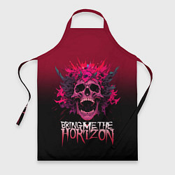 Фартук кулинарный Bring Me the Horizon - rock band, цвет: 3D-принт