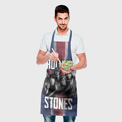 Фартук кулинарный Rolling Stones - Great britain, цвет: 3D-принт — фото 2