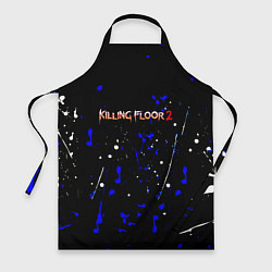 Фартук Killing floor 2 logo краски абстрактные шутер