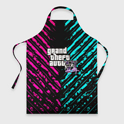 Фартук кулинарный GTA6 vice city game, цвет: 3D-принт