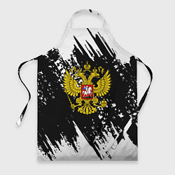 Фартук Герб рф краски штрихи
