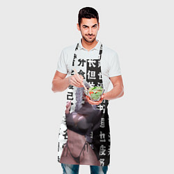 Фартук кулинарный Мей Мей секси - Магическая битва, цвет: 3D-принт — фото 2