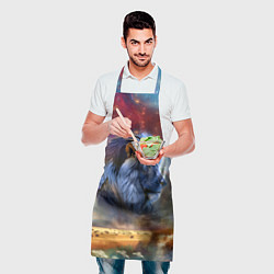 Фартук кулинарный Небесный лев, цвет: 3D-принт — фото 2