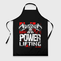 Фартук кулинарный Пауэрлифтинг монстер, цвет: 3D-принт