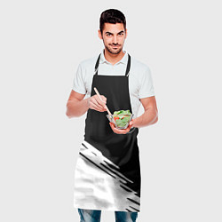 Фартук кулинарный Borussia текстура краски, цвет: 3D-принт — фото 2