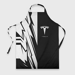 Фартук Tesla - carbon texture