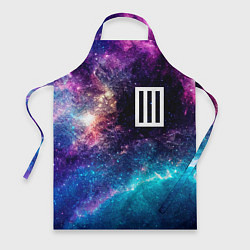 Фартук кулинарный Paramore space rock, цвет: 3D-принт
