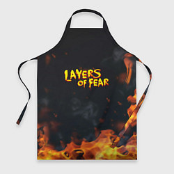 Фартук Layers of Fear огненный стиль хоррор