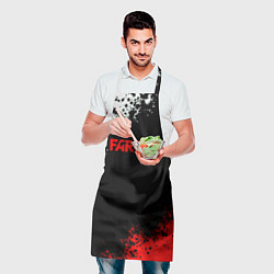 Фартук кулинарный Farcry текстура краски, цвет: 3D-принт — фото 2