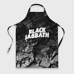 Фартук кулинарный Black Sabbath black graphite, цвет: 3D-принт