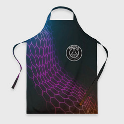 Фартук кулинарный PSG футбольная сетка, цвет: 3D-принт