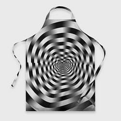 Фартук кулинарный Оптическая иллюзия спиральное заклинание, цвет: 3D-принт