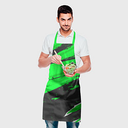 Фартук кулинарный Roma sport green, цвет: 3D-принт — фото 2