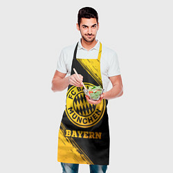 Фартук кулинарный Bayern - gold gradient, цвет: 3D-принт — фото 2