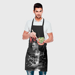 Фартук кулинарный Певец - Егор Крид, цвет: 3D-принт — фото 2
