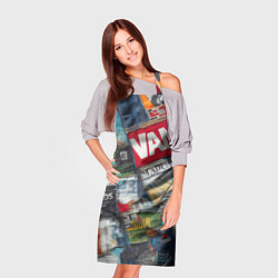 Фартук кулинарный Vanguard collage - ai art patchwork, цвет: 3D-принт — фото 2