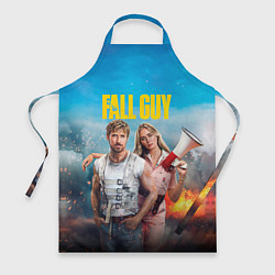Фартук кулинарный Ryan Gosling and Emily Blunt каскадеры, цвет: 3D-принт